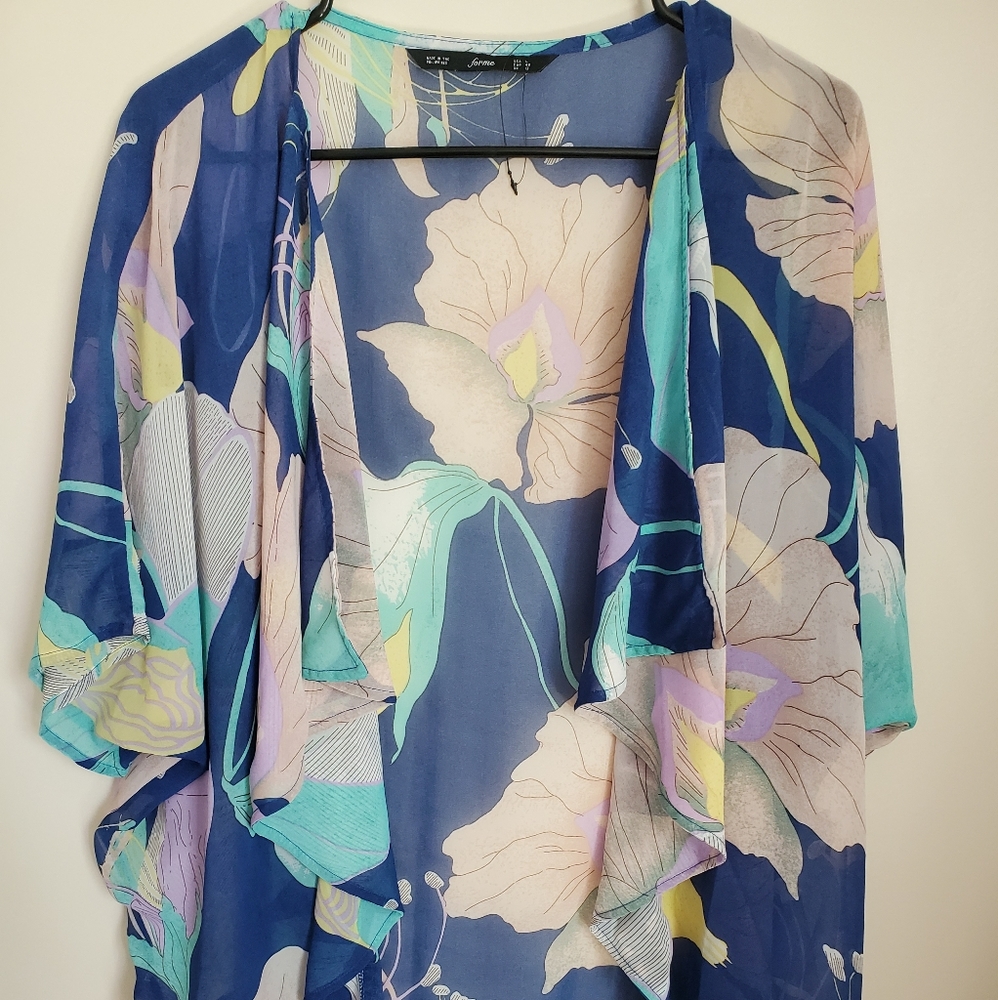 Floral Butterfly Cardigan